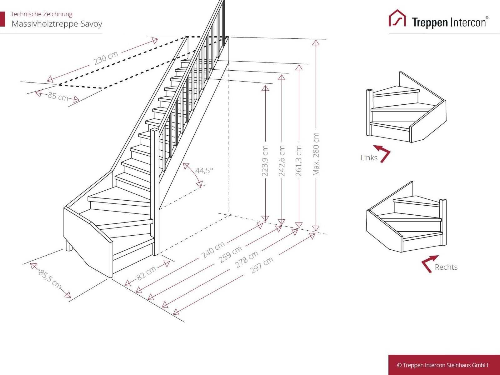 Лестница в деревянном доме на второй этаж чертеж