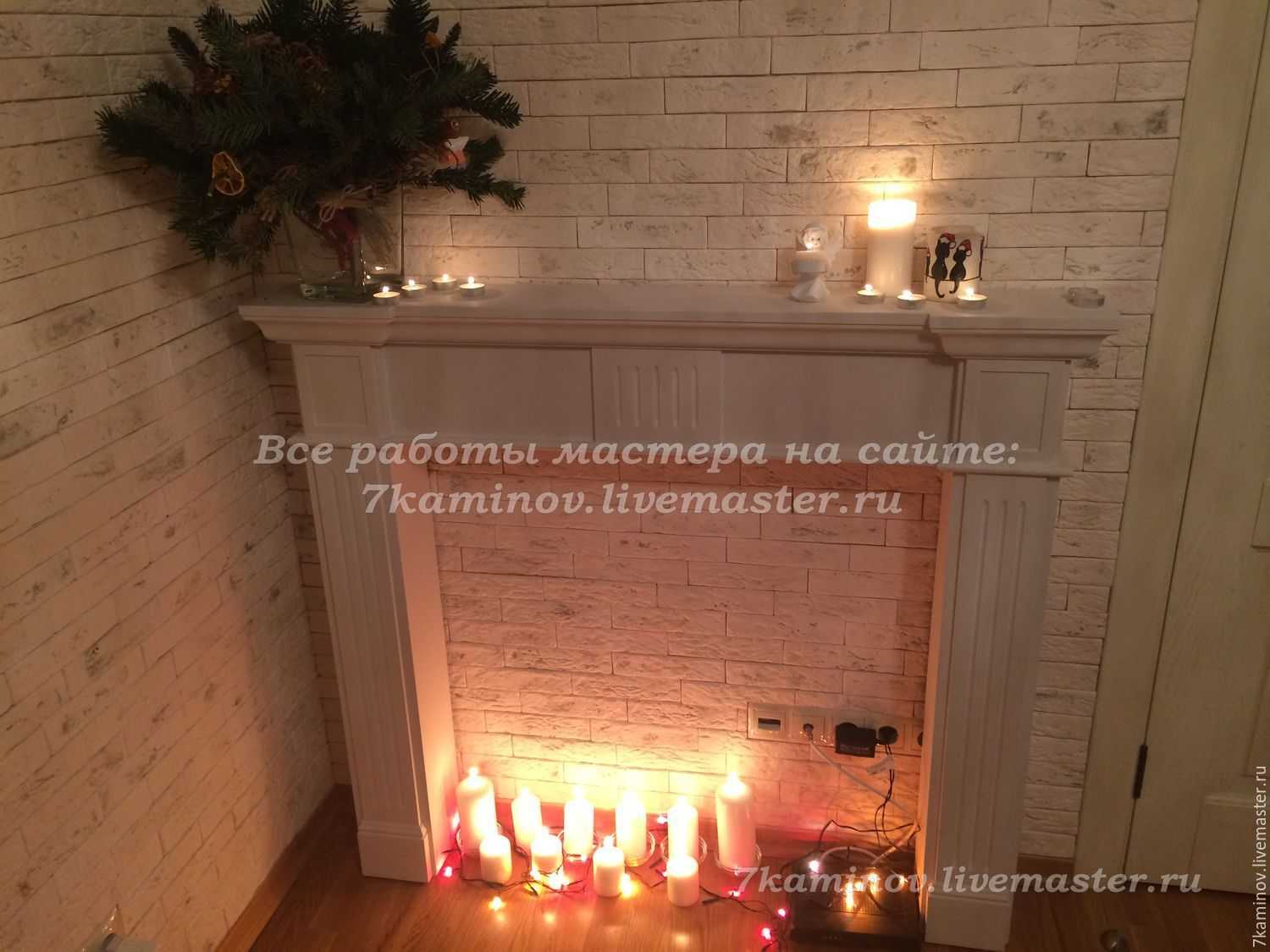 Фальш-камин своими руками - варианты дизайна, применение в интерьере, фото
