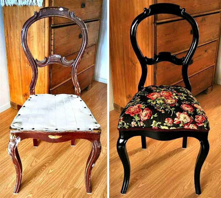 Реставрация стульев, необходимые инструменты, популярные техники