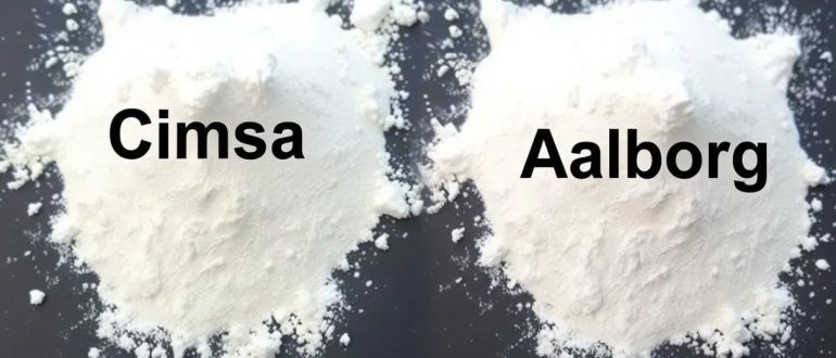 Белый цемент Cimsa и Aalborg - чем отличаются материалы разных производителей