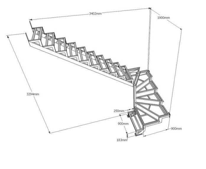 Как сделать металлическую лестницу своими руками