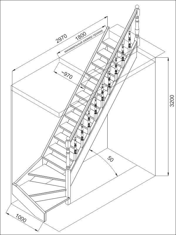 Лестница чердачная складная своими руками: как сделать, виды, чертежи, фото