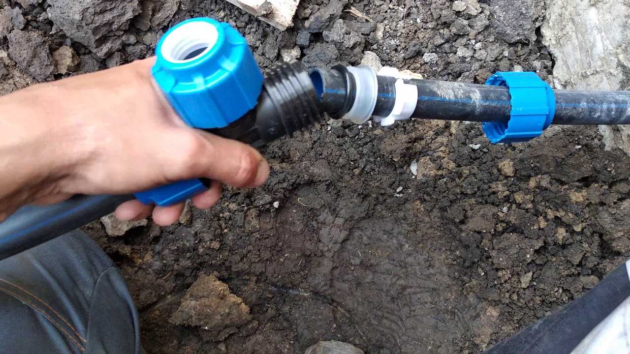 Полиэтиленовые трубы для водоснабжения: как соединить, проложить