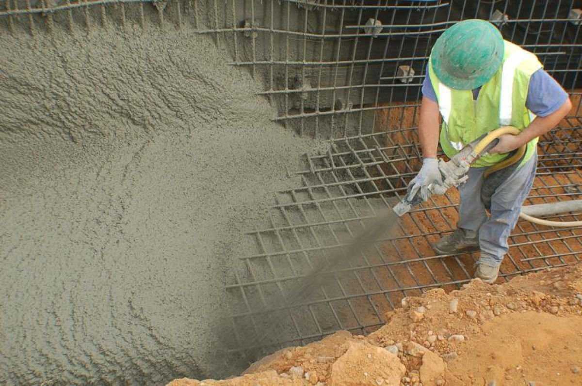 Торкрет-бетон: состав и технология набрызг-бетона – бетонпедия