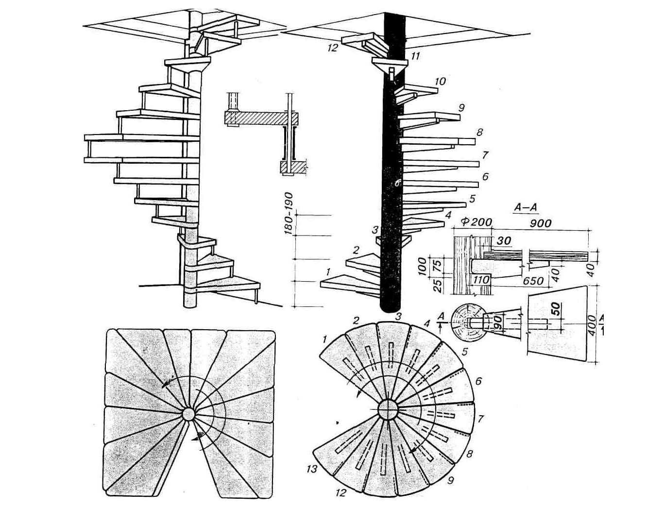 Лестница из профильной трубы своими руками: чертеж, расчет, фото