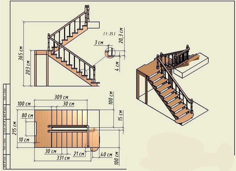 Стандартная высота лестничных ступеней: требования гост и снип