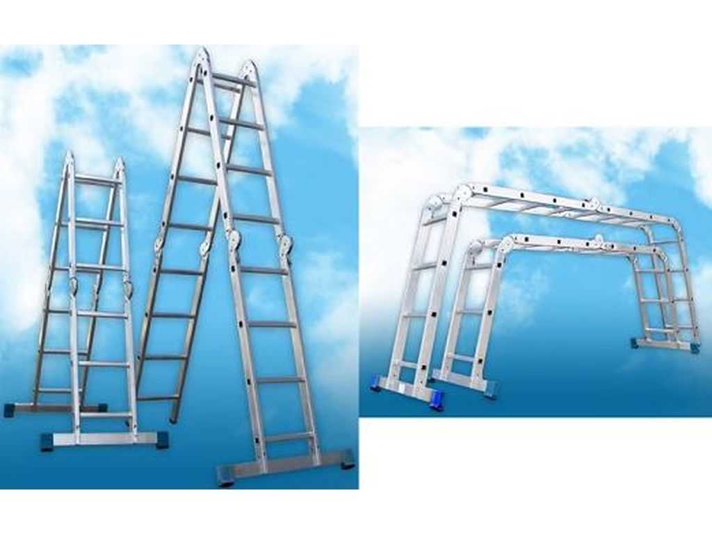 Модификация стремянок: алюминиевая лестница-трансформер