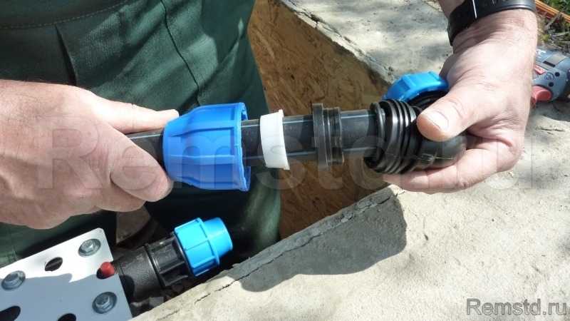 Водопровод на даче из труб пнд: летнее и капитальное водоснабжение своими руками