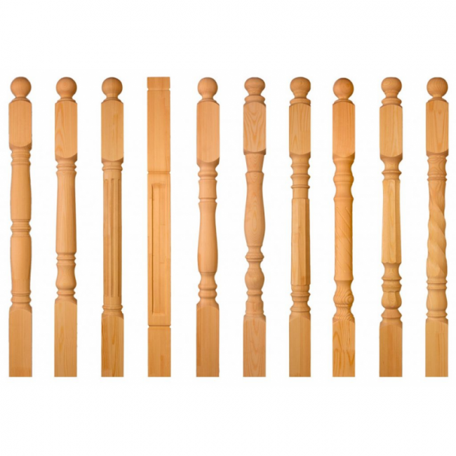 Резные столбы для лестниц: дизайн деревянных конструкций своими руками фото и видео