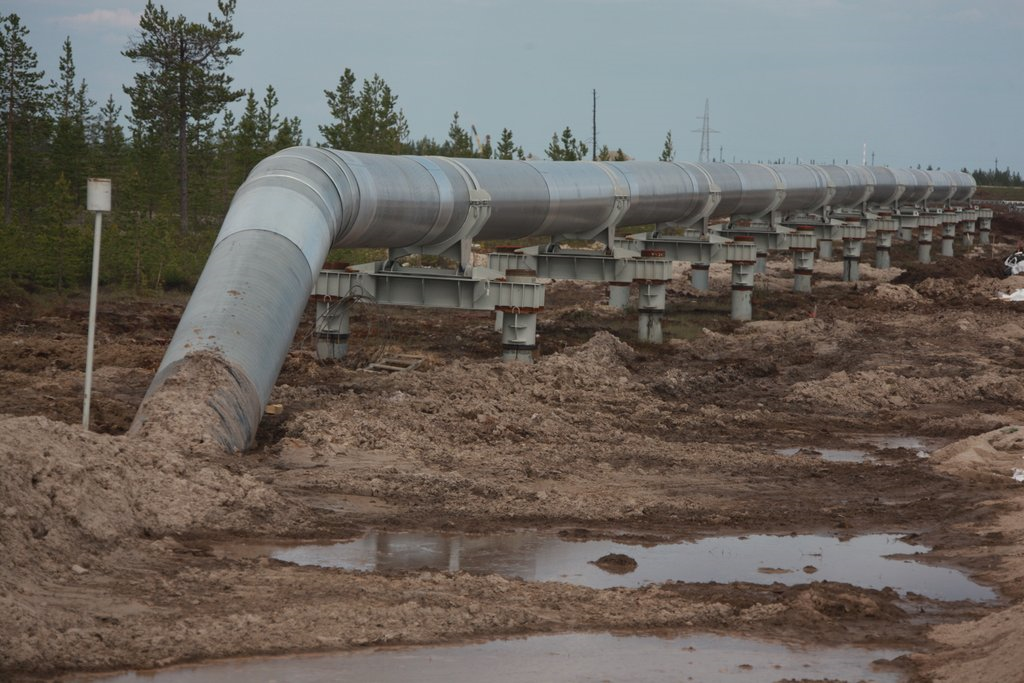 Наземная прокладка трубопроводов. Магистральный нефтепровод Заполярье Пурпе. Трубопровод Заполярье Пурпе. Опоры теплотрассы надземной прокладки. Теплоизоляция теплотрассы трубопровода.