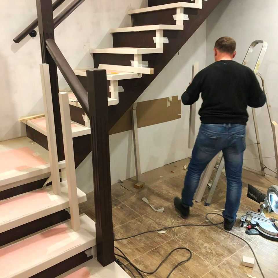 Изготовление деревянной лестницы ‒ пошаговая инструкция