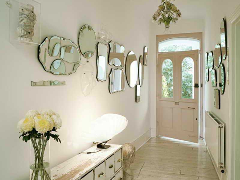 Дизайн из зазеркалья – маленькие и большие зеркала в интерьере квартиры (290+ фото)