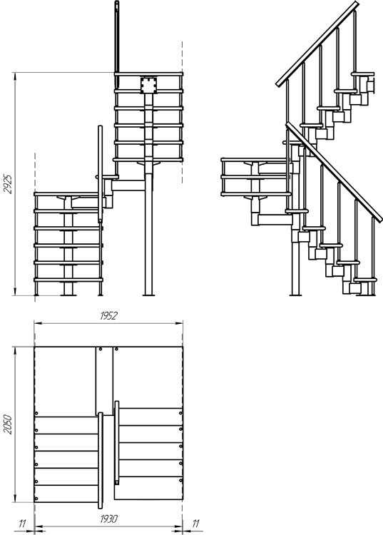 Деревянная приставная лестница: делаем своими руками из бруса