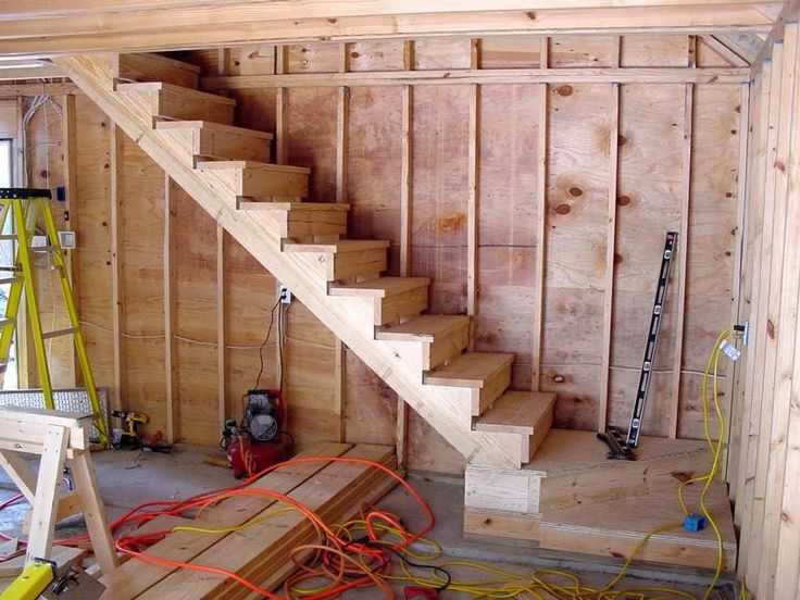 Установка чердачной лестницы своими руками - пошаговая инструкция