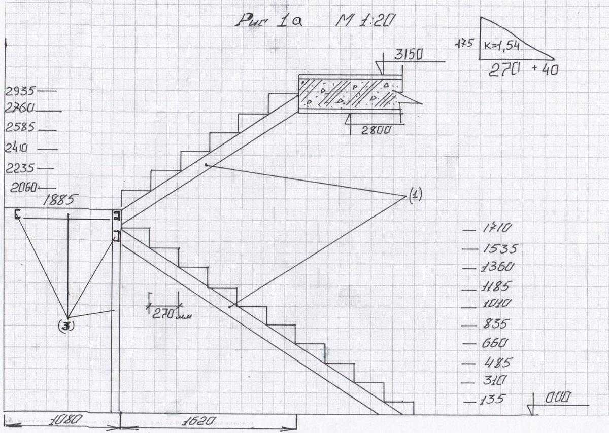 Расчет лестницы на второй этаж с помощью программы калькулятор онлайн