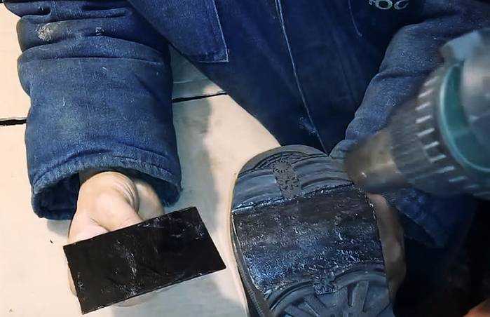 Внутренняя заплатка (ремонт обуви, видео) | страна мастеров