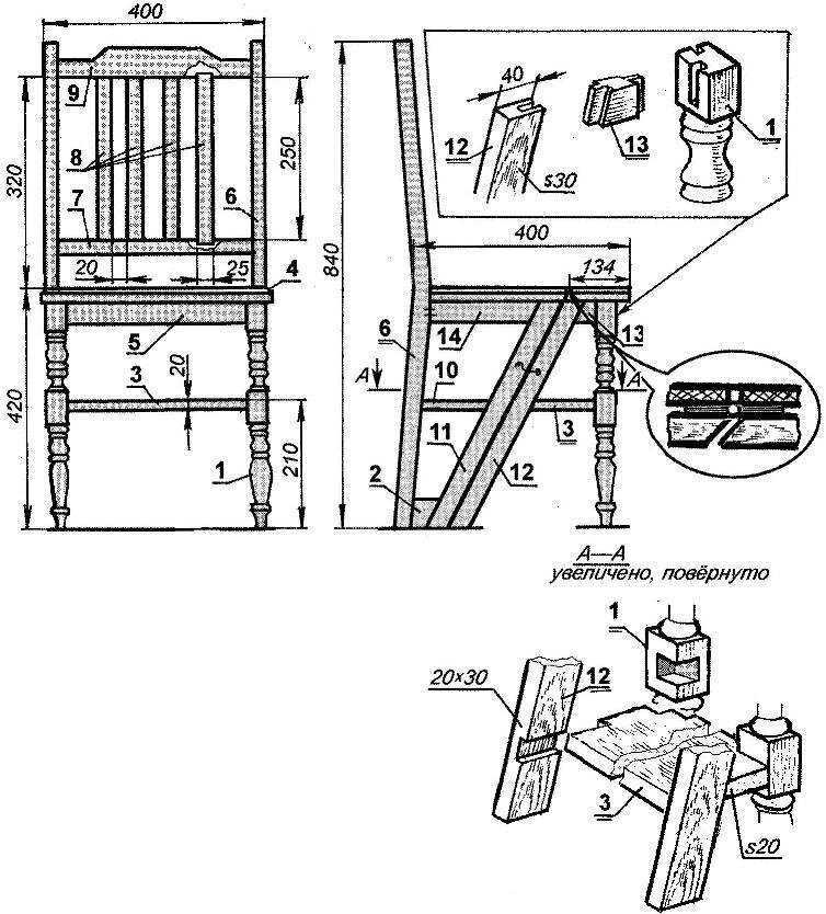 Как сделать своими руками лестницу-стремянку из дерева: пошаговая инструкция и чертежи