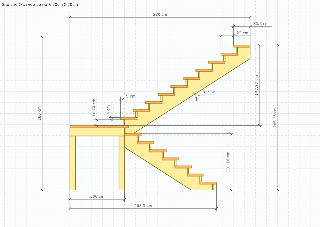 Как посчитать объем лестницы из бетона? - всё про бетонные работы от опалубки до заливки